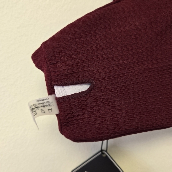 Zaful Bandeau 2 piece Bikini Set Wine Red S / 4 - Picture 6 of 12